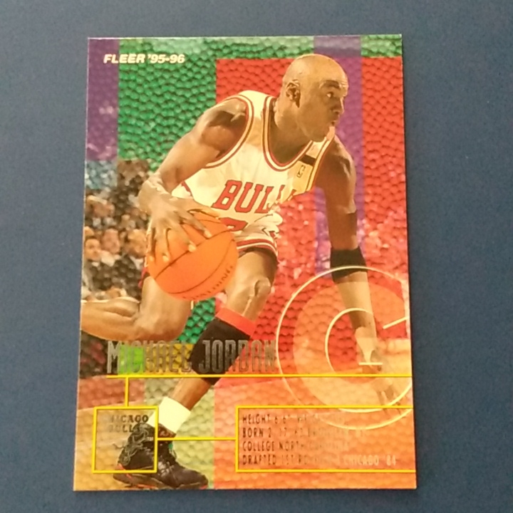 Michael Jordan 9596 Fleer Basketball Card